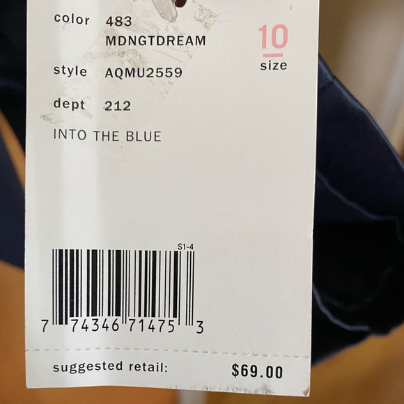 NWT “Into the Blue” Axcess by Liz Claiborne Satin Blazer - Picture 6 of 6